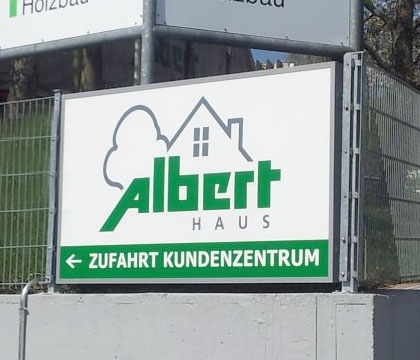 Transparent EGOSIGN 1 Albert  Haus GmbH
